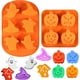 thumbnail image 1 of Halloween Molds Silicone, 1Pcs Pumpkin Silicone Mold & 1Pcs Ghost Molds for DIY Halloween Cakes, Candy, Jelly, Chocolate, 1 of 4