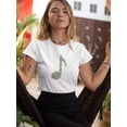 thumbnail image 2 of Colorful Musical Note, Doodle T-Shirt Women -Image by Shutterstock, Female Medium, 2 of 4