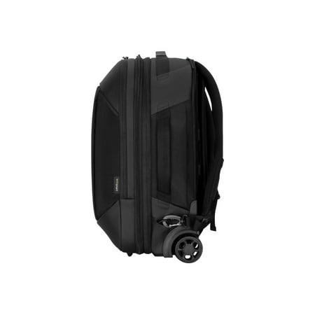 Targus - 15.6” EcoSmart Mobile Tech Traveler Rolling Backpack - Black