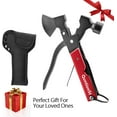 thumbnail image 5 of Camping Gear Multitool, Stocking Stuffers for Men, Christmas Mens Gifts for Dad Husband Boyfriend, 16 in 1 Camping Accessories Multitool Hatchet, Camping Tool with Axe,Hammer,Plier,Knife,Bottle Opene, 5 of 7