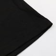 thumbnail image 5 of Black Dresses for Women Short Sleeve Button V Neck Midi Tshirts Dresses Loose Fit Side Slit Summer Dress for Casual Work, 5 of 7