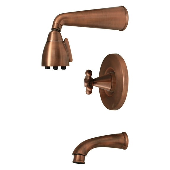 Whitehaus 614.845PR-ACO Blairhaus Truman Pressure Balance Valve with Showerhead