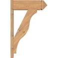 thumbnail image 3 of Ekena Millwork 7 1/2"W x 22"D x 34"H Funston Smooth Arts and Crafts Outlooker, Western Red Cedar, 3 of 4