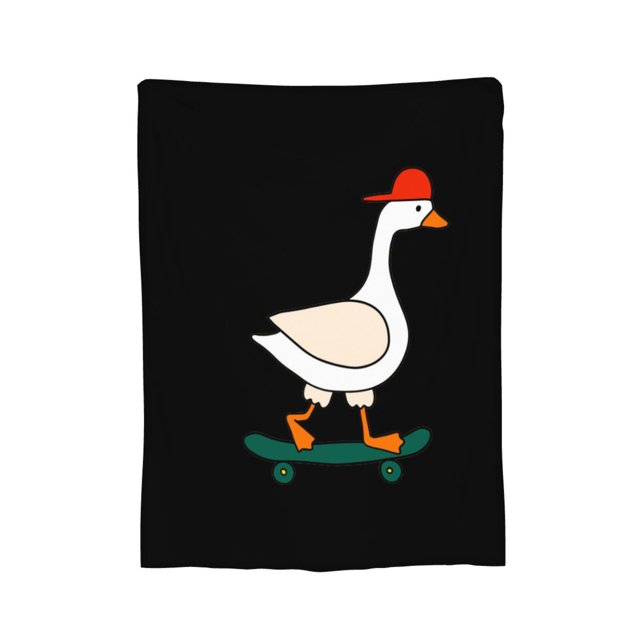 Manta de franela suelta con forma de sombrero de ganso tonto, elegante edredón para una siesta, edredón de invierno para las cuatro estaciones, edredón refrescante con control de olores