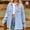 BU1, variant on Women's Denim Furred Edge Washed Fringe Top Casual Shirt Womens Button down Shirts T Neck Tops for Women Button down Dress Quarter Sleeve Boyfriend Tee Shirt Womens Too Womens Relaxed T Shirts Short