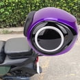 thumbnail image 1 of 32L Motorcycle Top Case, ABS Waterproof Lightweight Sturdy Structure with Removable PU Lining & Reflective Strips for Motorcycles with Rear Luggage Racks, 1 of 7