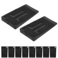 thumbnail image 1 of SHOWERORO 20pcs Anti Vibration Pads For Washing Machine Furniture Levelers Black Flexible Plastic Home Improvement, 1 of 6
