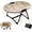 White, variant on Niopets Foldable Cat Hammock, Free-Standing Elevated Dog Cot, Foldable No-Assembly Pet Bed with Breathable Mesh,Lightweight Raised Pet Cot for Cats and Small Dogs