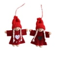 thumbnail image 3 of 3x Adorno Colgante de Muñecas de de de Navidad, Colgantes Colgantes de de Navidad, Adorno de Navidad 2023, para Ventanas de 3 piezas, 3 of 8