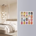 thumbnail image 4 of Yayeee Toggle Light Switch Wall Plate 2-Gang 4.56"x4.48" Decorative Outlet Cover, Orange Jar, 4 of 7