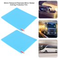 thumbnail image 3 of Qiilu Car Rainproof Rearview Mirror Sticker Anti-Fog Protective Film Rain Shield 175x200mm, Anti-Fog Rearview Mirror Film,Rearview Mirror Sticker, 3 of 8