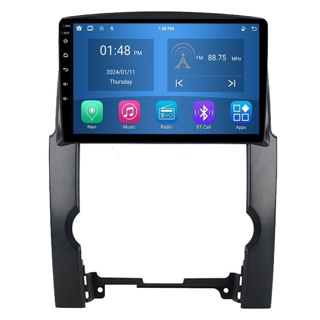 RoverOne 4+64GB Car Stereo CarPlay GPS Navigation Bluetooth for Kia Sorento 2 XM 2009-2012 Android Touch Screen Player