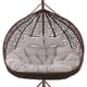 thumbnail image 2 of Cojín de silla de columpio doble de 1 piezas, cesta colgante, almohadilla gruesa para jardín, interior, exterior, balcón, mecedora de algodón Fivean unisex, 2 of 2