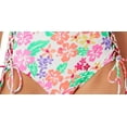 thumbnail image 3 of Juniors' Hawaii Sunsets Side-Lace-Up High-Waist Bikini Bottoms Multi M, 3 of 3