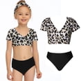 thumbnail image 1 of Traje De Baño Familiar A Juego Con Estampado De Leopardo, Bikini De Playa, Traje De Baño Cómodo Transpirable Para Padres E Hijos Guardurnaity OD015613-06, 1 of 6