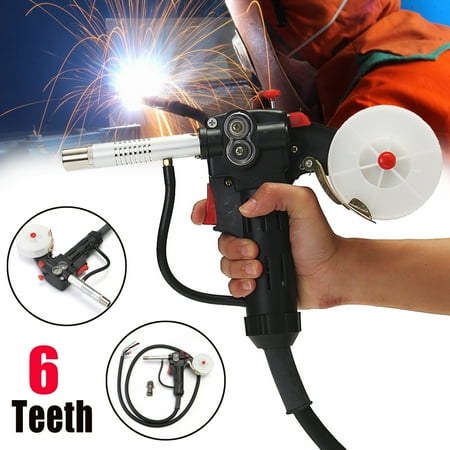 - 6FT MIG Spool Gun Push Pull Feeder Aluminum Welding Torch + 2m Wire Cable