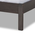 thumbnail image 6 of Baxton Studio Anthony Modern and Contemporary Dark Grey Oak Finished Wood Queen Size Panel Bed, 6 of 10
