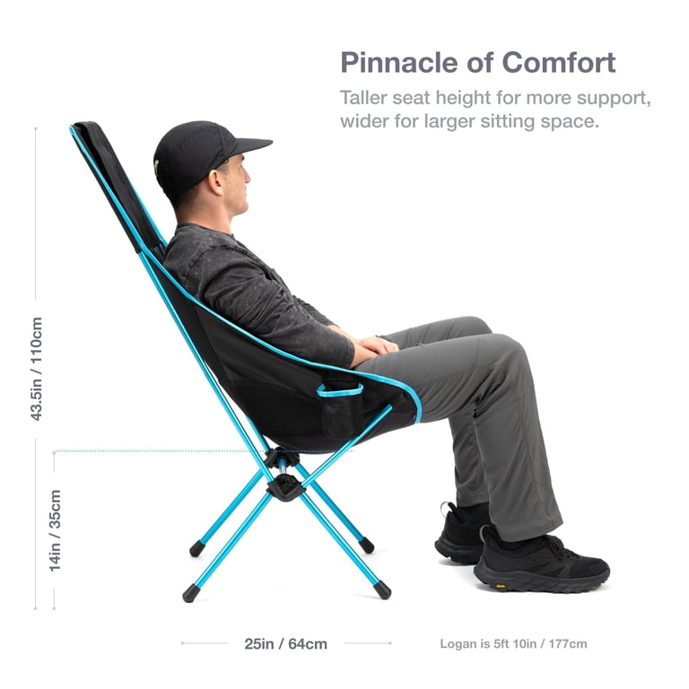 テーブル・チェア・ハンモック Helinox Savanna Chair Blackout Edition Helinox Savanna Chair - Blackout Edition - Walmart.com