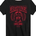 thumbnail image 3 of Star Wars - Darth Vader Collegiate - Toddler And Youth Short Sleeve Tee, 3 of 5