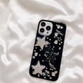 thumbnail image 3 of for iPhone 13 Pro Max Case, [Premium 3D Radiant Meteor] [Luxury Glitter Diamonds] [Stylish Black Cool Case] Soft Edge TPU Anti-Drop, Suitable for 6.7" Women and Girls., 3 of 13
