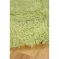 thumbnail image 5 of Linon New Flokati Hand Woven Wool 2'4"x4'3" Rug in Lime Green, 5 of 5