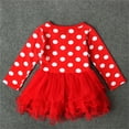 thumbnail image 7 of Toddler Girls Christmas Dresses Kids Boys Winter Santa Long Sleeve Tulle Princess Clothes Dress Size 3-4T, 7 of 7