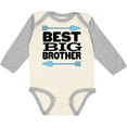 thumbnail image 3 of Inktastic Best Big Brother Boys Long Sleeve Baby Bodysuit, 3 of 5
