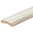 thumbnail image 3 of The Tile Life Waverly White Polished Ceramic Chair Rail Tile, 3 x 12 in, 1-Piece, 3 of 5