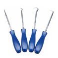 thumbnail image 3 of 4Pcs Hook and Pick Set Long Reach Oil O-Ring Seal Remover Pick Soft Grip Car Auto Mini Puller, 3 of 9