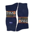 thumbnail image 2 of CHUANK - Mens Thermal Fleece Lined Slipper Socks with Non Slip Grips, 2 of 2