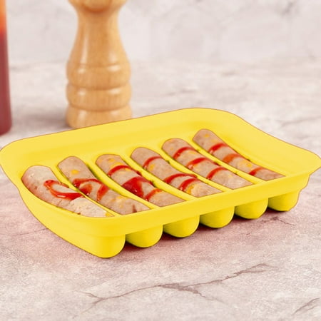 

June 50% off Sausage Homemade Tray Supplement Baby Steam Meat Sausage Hot Dog Grinder Food Silica Gel Material Sausage Molds