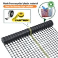 thumbnail image 4 of 4x100 FT Reusable Plastic Safety Fence Roll for Garden, Pool, Poultry, Deer & Rabbit Barrier, 4 of 6