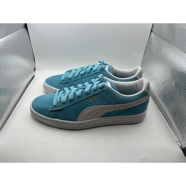PU & MA Classic Suede Women's 5.5 Blue Casual Shoes