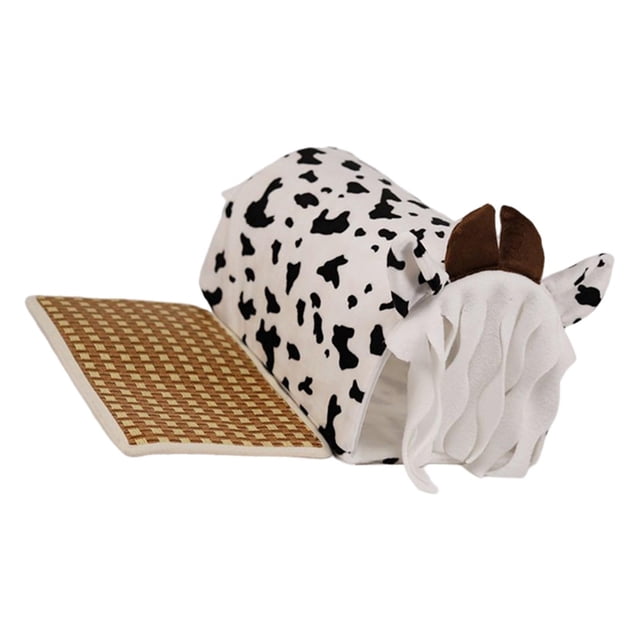 Tubo de para hámster, casa de cama de Animal doméstico pequeño, planeador de azúcar, tubos de para hámster, nido de repuesto, escondite de vacas Colco Túneles de conejillo de indias