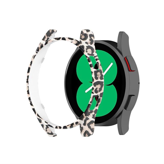 Bearachild Compatible con Watch4 40mm/44mm Funda protectora para reloj Funda rígida para PC hueca Electrónica No.7