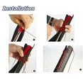 thumbnail image 3 of Universal Car Steering Wheel Cover Genuine Leather Stitch On Wrap, 3 of 5