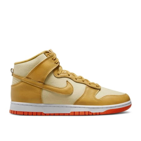 [DV7215-700] Mens Nike Dunk High 'Wheat Gold Safety Orange'