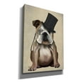 thumbnail image 2 of Epic Graffiti 'English Bulldog, Formal Hound and Hat' by Fab Funky, Canvas Wall Art, 40"x54", 2 of 3