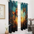 thumbnail image 3 of Rural Butterfly Flower Luxury Window Curtains Blinds for Living Room Kids Bedroom Bathroom Kicthen Door Home Decor 2 Panels, 3 of 6