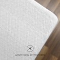 thumbnail image 2 of BioPEDIC Cool Cotton Mattress Protector, Twin XL, White, 2 of 4