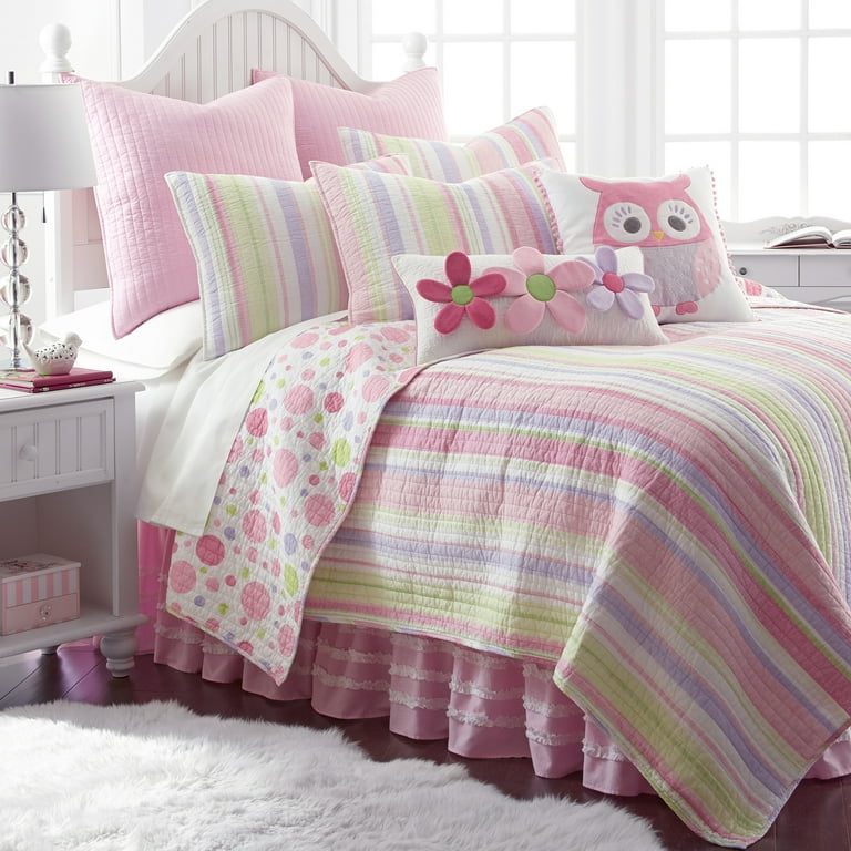 Merrill girl reversible quilt clearance set