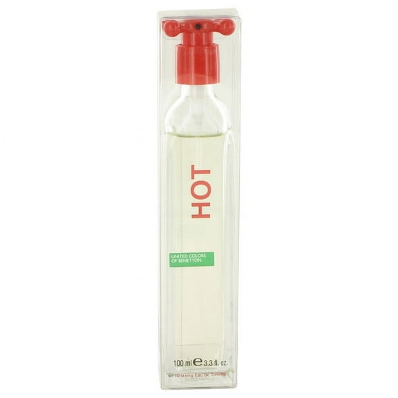Benetton HOT Eau De Toilette Spray for Men 3.4 oz