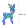 thumbnail image 3 of Fiudx Ofertas y liquidaciones Adorno navideño iluminado con forma de cervatillo navideño, 3 of 7