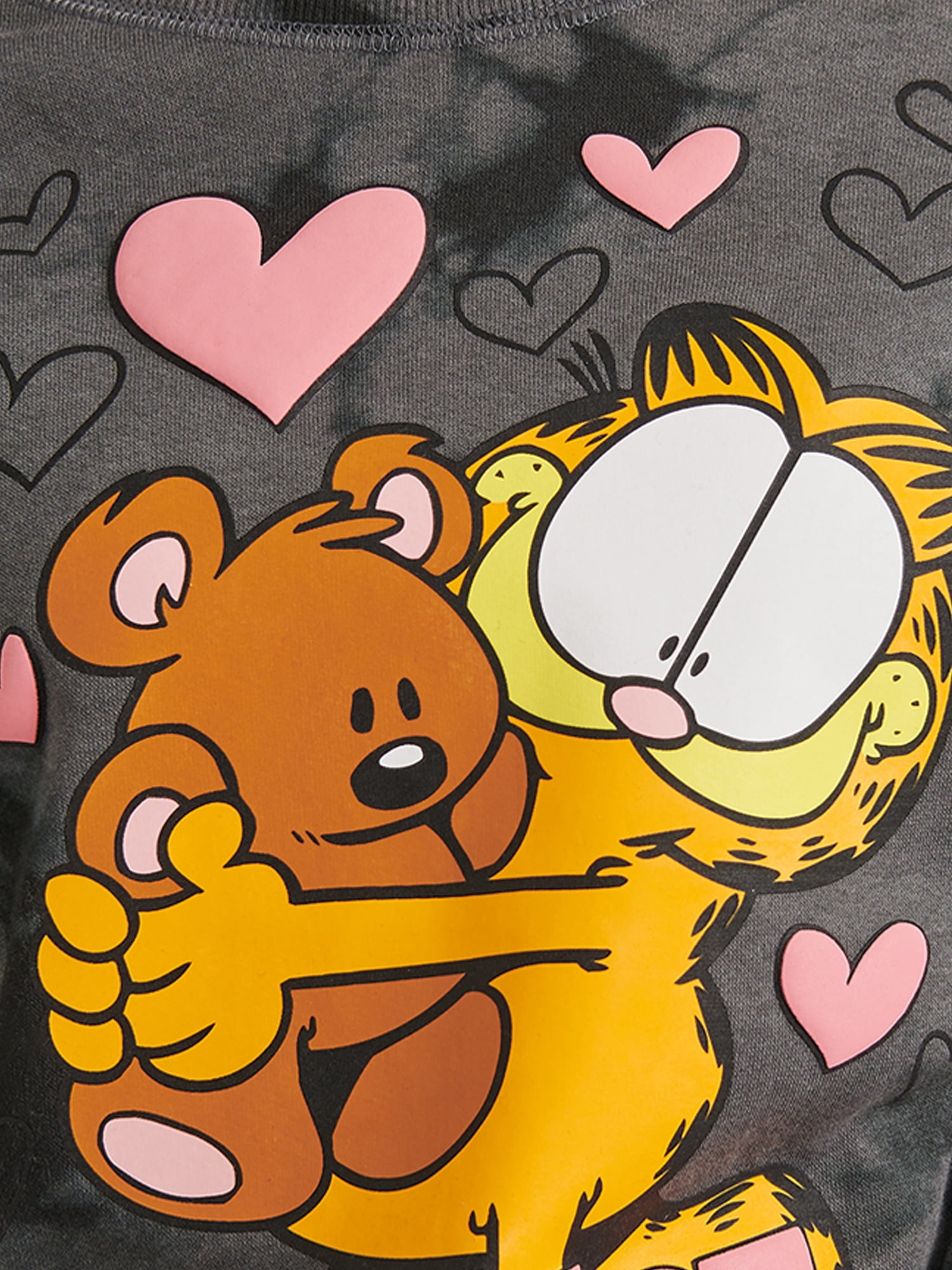 Justice x Garfield Girls Fleece Crewneck, Sizes XS - XLP