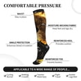 thumbnail image 4 of Picia Yin Yang Printed Sports Compression Socks - 15-20mmHg Graduated Compression, High-Performance Soft and Breathable Socks for Men and Women, 4 of 5