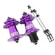 thumbnail image 2 of Advancent 1 Juego de cubo de bicicleta de montaña portátil 12 velocidades reemplazo 32 agujeros profesional elegante montar bicicletas cubos Ciclismo Violeta, 2 of 6