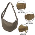 thumbnail image 3 of Sac à Bandoulière Tendance pour Femmes et Hommes, Sac à Main Dumpling, Sac à Main Décontracté avec Sangle Réglable, 3 of 5