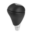 thumbnail image 5 of Unique Bargains Automatic Gear Stick Shift Knob for Lexus ES350 2007-2015 Black Faux Leather Silver Tone, 5 of 7