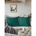 thumbnail image 3 of 1 Pack Outdoor Throw Pillow, Dark Green Waterproof Pillow with Insert Included, Modern Pure Dark Green Decorative Accent Cushion Sofa Pillows for Patio Porch, 18 x 18 In, 3 of 8