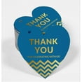 thumbnail image 2 of Inkdotpot Real Gold Foil Thank You For Celebrating With Us Bridal Shower-Baby Shower-Retirement-Wedding-Birthday Tag Favor Hang Paper Tag 100 Pieces, 2 of 8